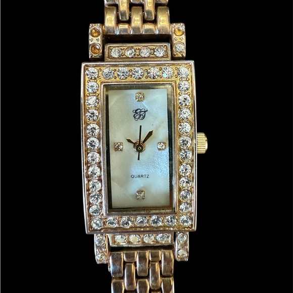 Vintage EJ Sparkling Women's Wristwatch - Picture 3 of 11